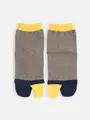 キッズ 足袋ネップ切替ソックス16~18cm グレーモク