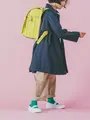 【ジュニアサイズ】表糸綿100で毛玉が出来にくい:ショートソックス22～24cm【カスタム刺繍対応】 グリーン