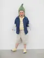 指先レインボー五本指ソックス 19〜21cm クリーム