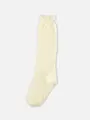 キッズ フロートリボン柄ハイソックス19～21cm キナリ