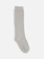 キッズ ベタハイソックス19〜21cm グレーモク