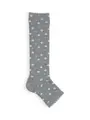 【キッズ】小花柄ワッフルトレンカ / 19-21cm グレーモク