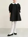 キッズ レーシーフラワーセレモニータイツ125～145cm サラシ