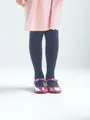 ジュニアサイズ 80デニールタイツ140～160cm【低身長さんにもおすすめ】 チャコールグレー