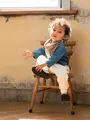 ベビー サーマル10分丈モンキーパンツ エクリュ