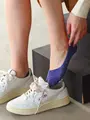 ミックスカラーカバーソックス ネイビー