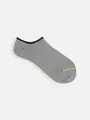 【定番】トップ切り替えスニーカー用ソックス グレー