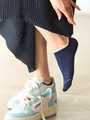 【定番】トップ切り替えスニーカー用ソックス コン
