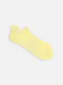アキレスガードリブスニーカー用ソックス ライトイエロー