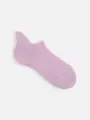 かかと引っぱり付ルームカバーソックス ライラック