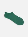 冷感スニーカー丈ソックス ボトルグリーン