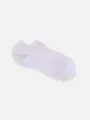 3×1リブスニーカー用ソックス グレーアクア