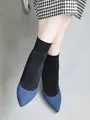 【定番】グリッターラメショートソックス クロ