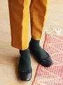 【最高級ウール】無地ソックス シーウィード
