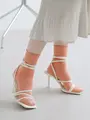 【定番】綿混ロールショートソックス アプリコット