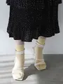クレープショートソックス ジンジャー