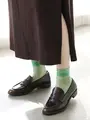 シアードットショートソックス グリーン