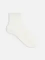 【最上級リネン】ベタショートソックス オフホワイト
