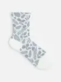 クリスマスモチーフショートソックス オフホワイト