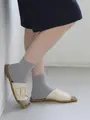 撥水アメリブショートソックス グレー