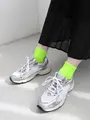撥水アメリブショートソックス イエロー(ケイコウ)