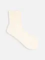 滑り止め付ソフトナイロンショートソックス オフホワイト