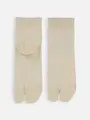 和紙足袋ショートソックス ライトベージュ