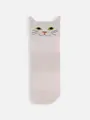 クールCATショートソックス グレージュ