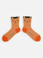 【ドナ・ウィルソン】MonoCat socks キャロット