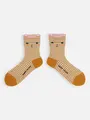 【ドナ・ウィルソン】MonoCat socks コニャック