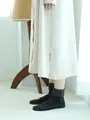 縫製フリースソックス クロ