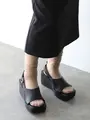 シアーフリルソックス グレージュ