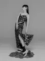 KOZUE AKIMOTO × Tabio タビナイロンモールソックス ブラック