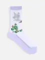 シアーローズソックス ラベンダー
