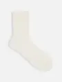 滑り止め付ソフトナイロンリブソックス オフホワイト