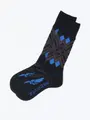 TOGA Jacquard socks(22.5~24.5cm) ブラック