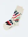 TOGA Totem pole socks(22.5~24.5cm) クリーム