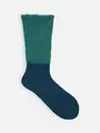 モヘアルーズハイカットソックス レイクグリーン