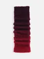 ジャカード起毛レッグウォーマー バーガンディ