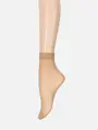 ナチュラルカバーショートソックス ライトベージュ