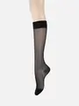 ultra sheer socks ハイソックス クロ