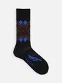 TOGA Jacquard socks(25.0~27.0cm) ブラック