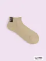 【3足1,386円】タグ付きパイルスニーカー用ソックス ベージュ