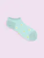 【3足1,386円】メッシュマーガレットスニーカー用ソックス ミント