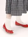 【3足1,386円】くしゅくしゅシースルーショートソックス オフホワイト