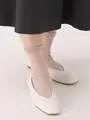 【3足1,386円】くしゅくしゅシースルーショートソックス ダルピンク