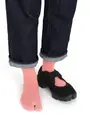 【3足1,386円】足袋ワッフルショートソックス ピンク
