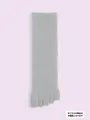 【3足1,386円】モコモコ五本指ソックス グレー