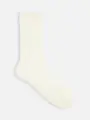 ワッフルルーズソックス オフホワイト