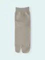 【3足1,386円】メンズ 足袋無地ショートソックス グレー